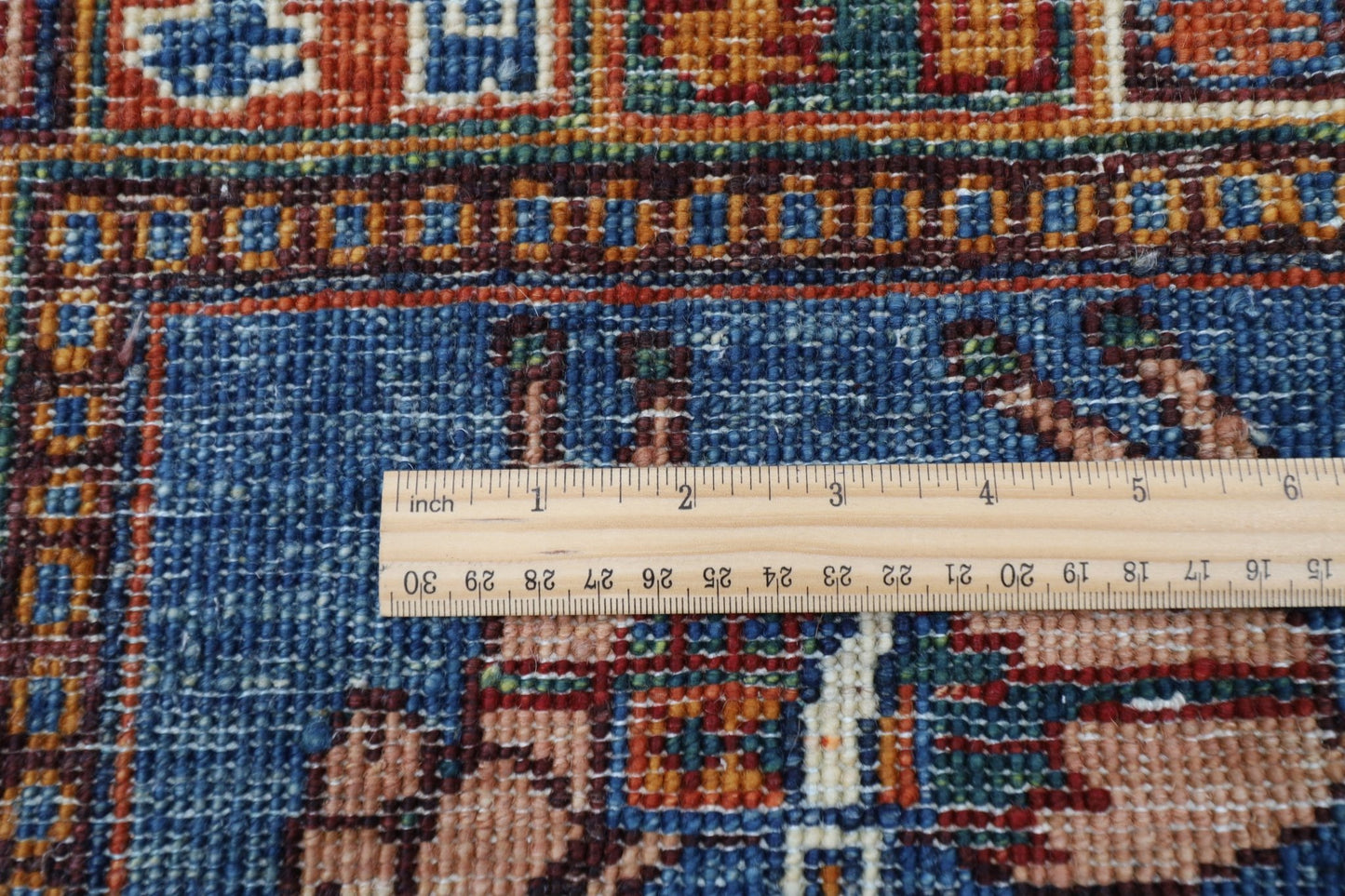 103 x 151 cm | Tribal Animal Area Rug Afghan Hand Knotted veg Dye Wool carpet - ART WOOL CARPET