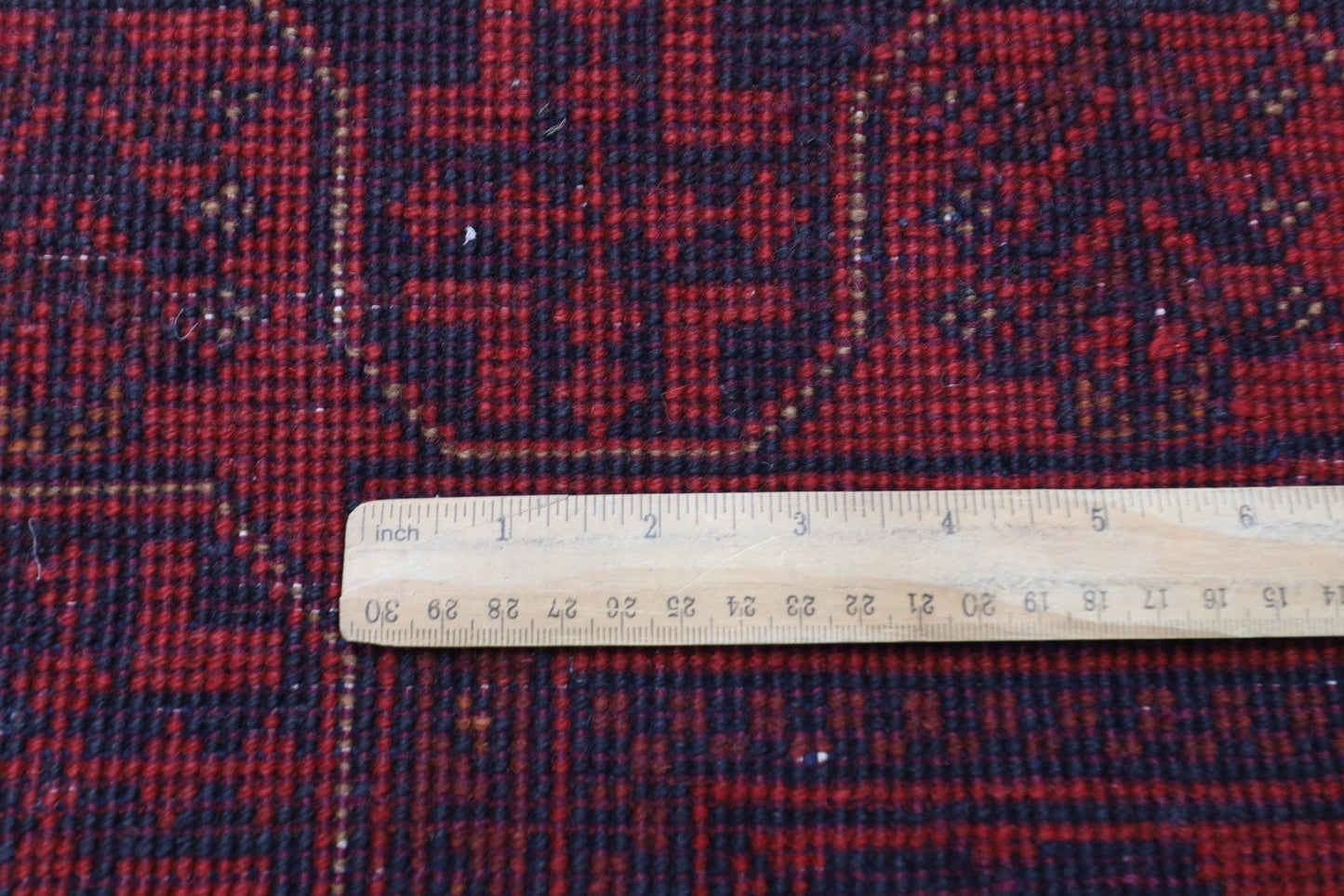 131 x 199 cm | Bokhara Red Oriental Area Rug Afghan Hand Knotted Wool carpet - ART WOOL CARPET