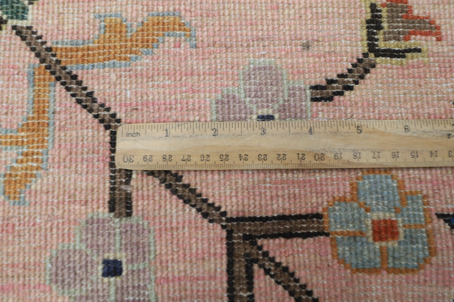 245 x 298 cm | Oriental Sultani Pink Area Rug Afghan Hand Knotted Veg Dye Wool carpet - ART WOOL CARPET