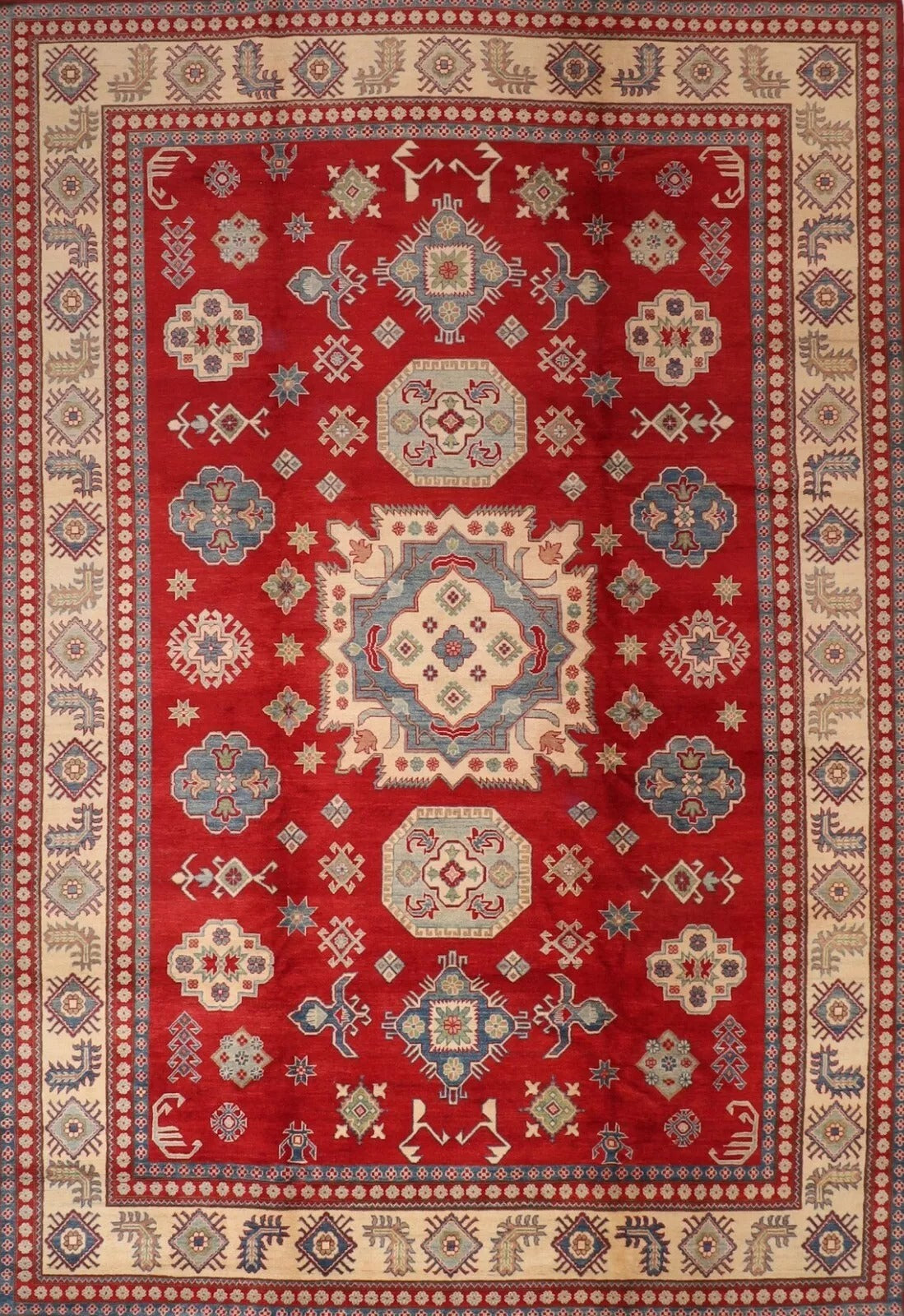 297 x 442 cm | Yakkish Afghan Tribal Hand Knotted Carpet