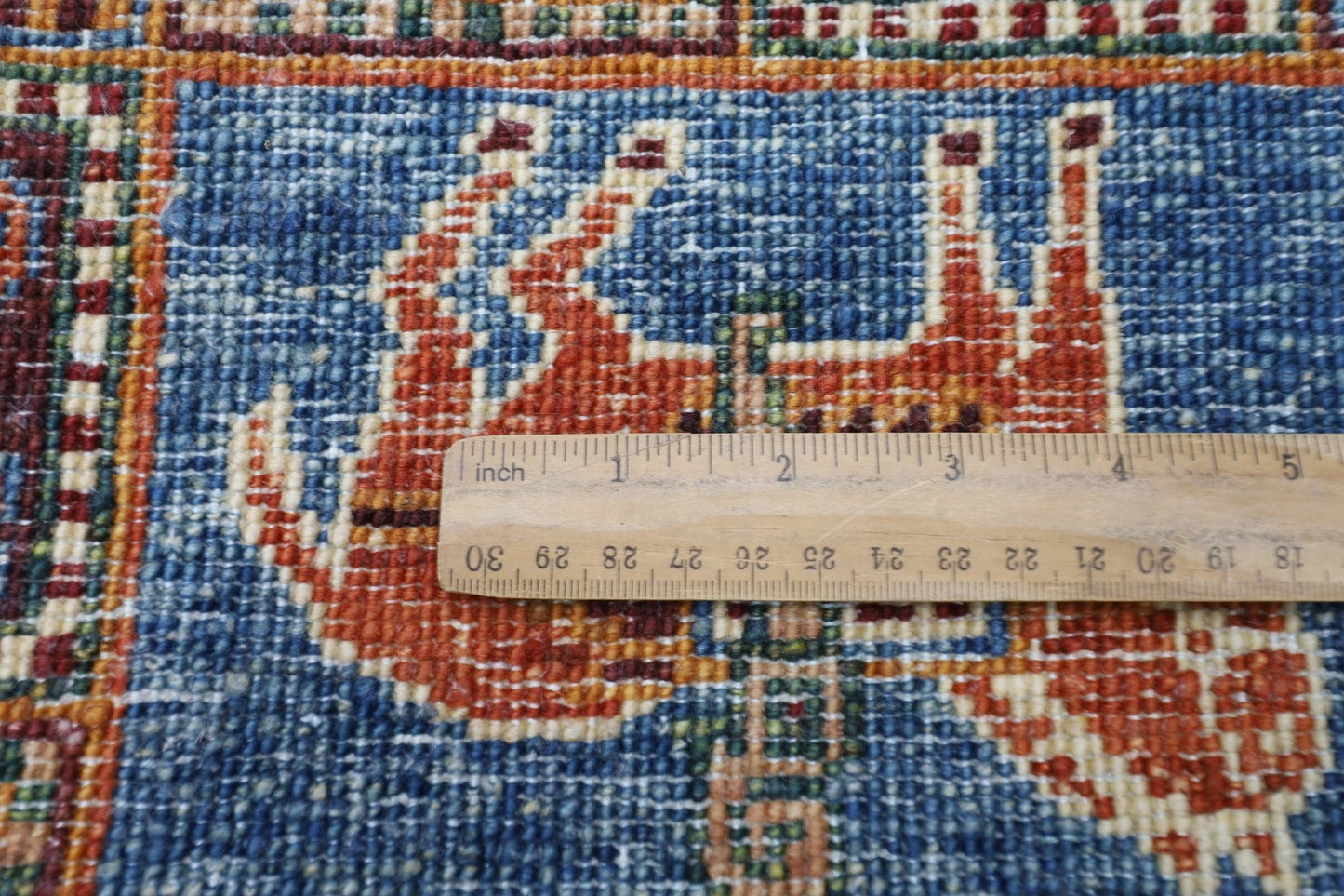 80 x 131 cm | Oriental Animal Accent Rug Afghan Hand Knotted Veg Dye Wool carpet - ART WOOL CARPET