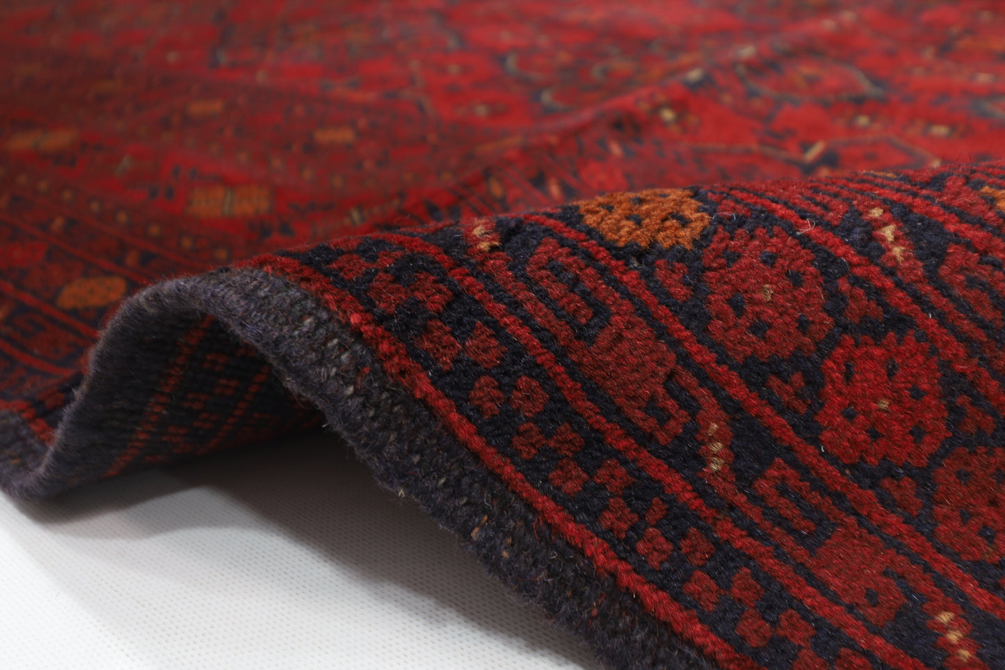 202 x 300 cm | Khal Mohammadi Afghan Tribal Hand Knotted Wool Carpet