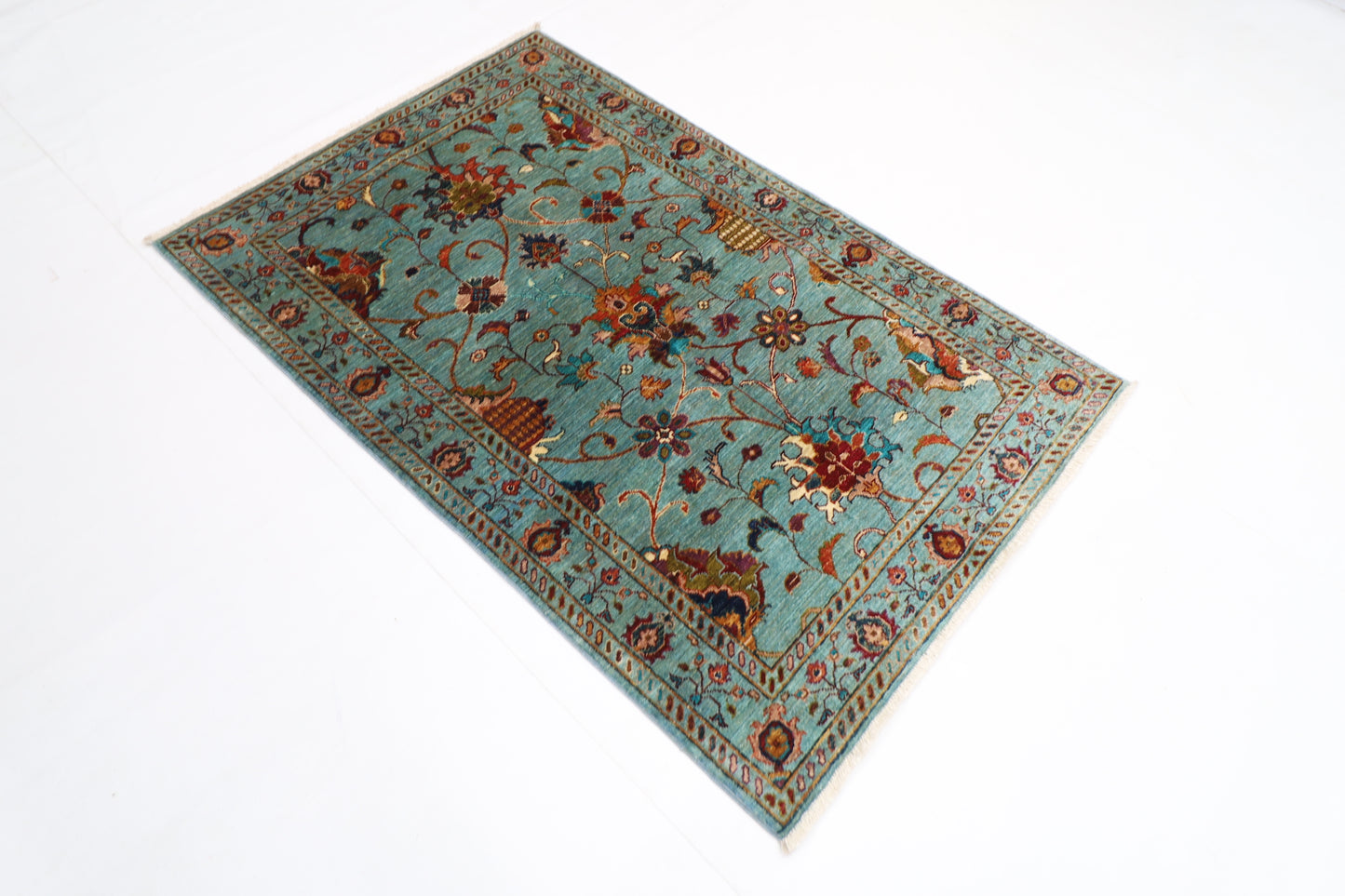 103 x 157 cm | Sultani Afghan Tribal Hand Knotted Carpet