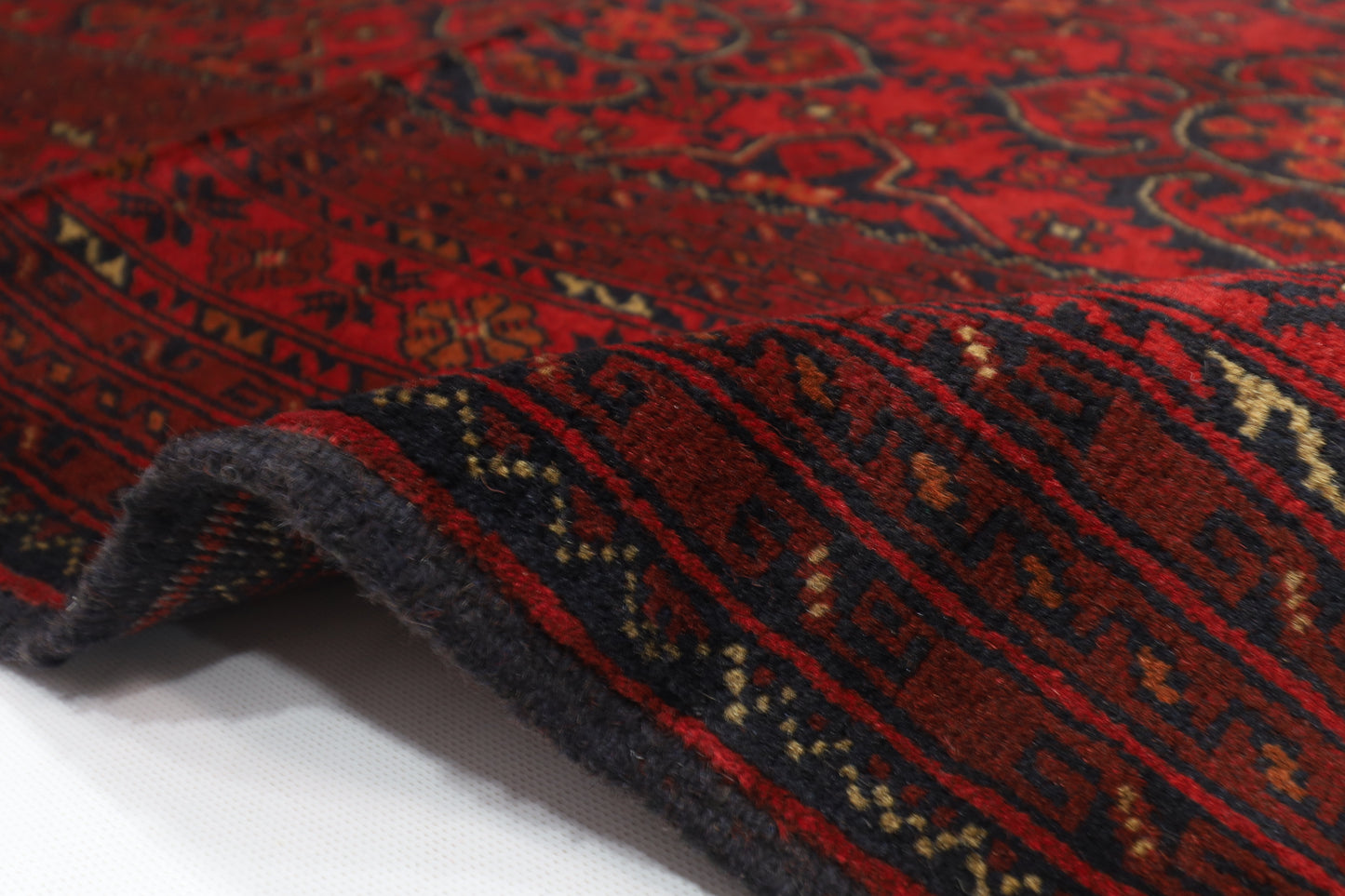 203 x 303 cm | Khal Mohammadi Afghan Tribal Hand Knotted Wool Carpet