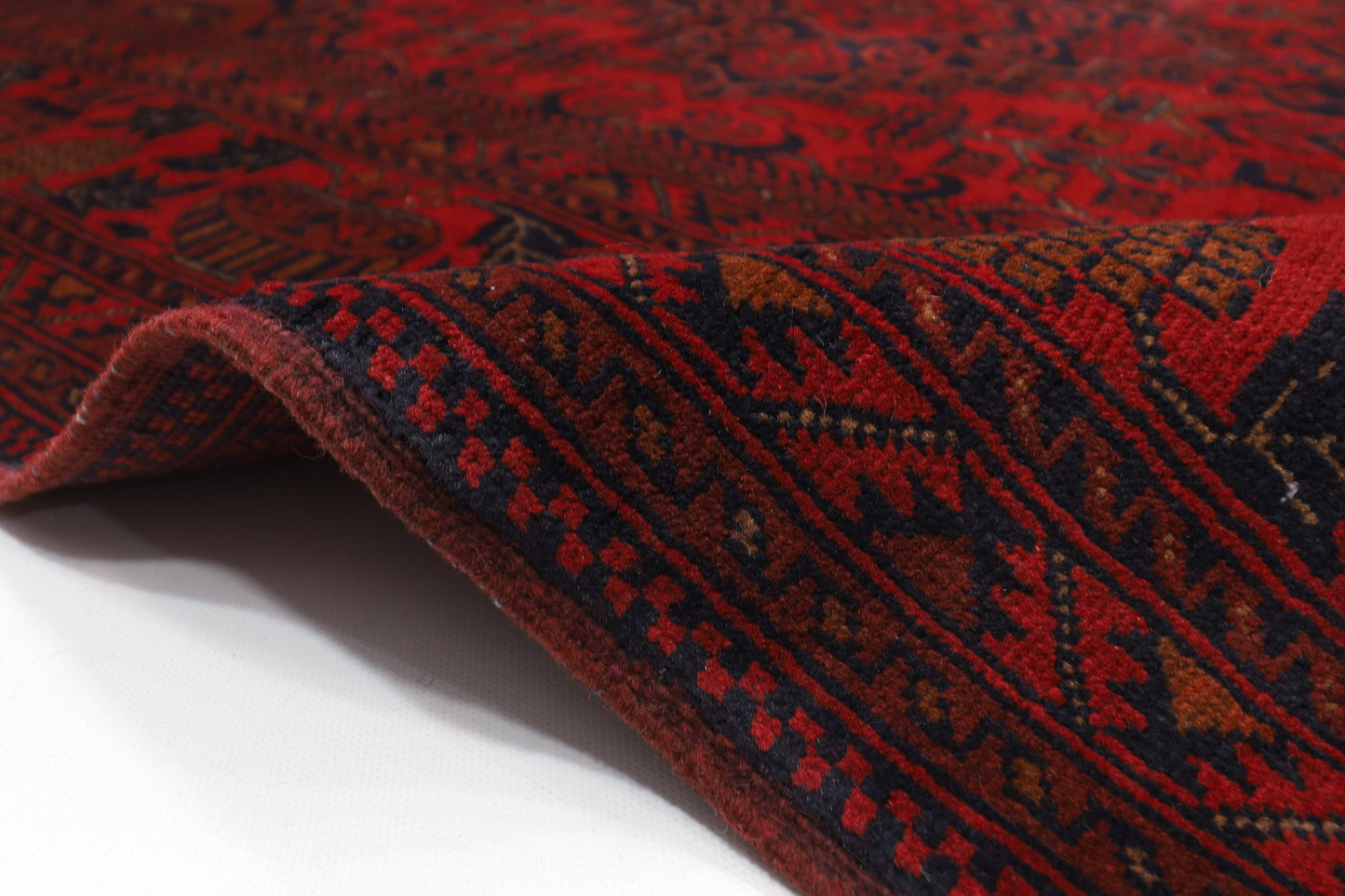 250 x 368 cm | Khal Mohammadi Afghan Tribal Hand Knotted Wool Carpet