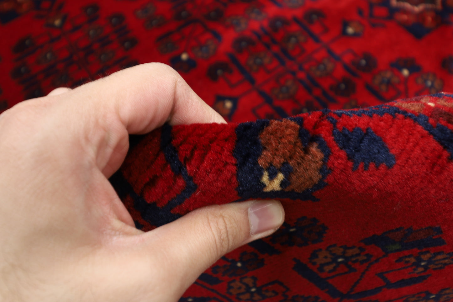 205 x 316 cm | Khamiyab Afghan Tribal Hand Knotted Wool Carpet