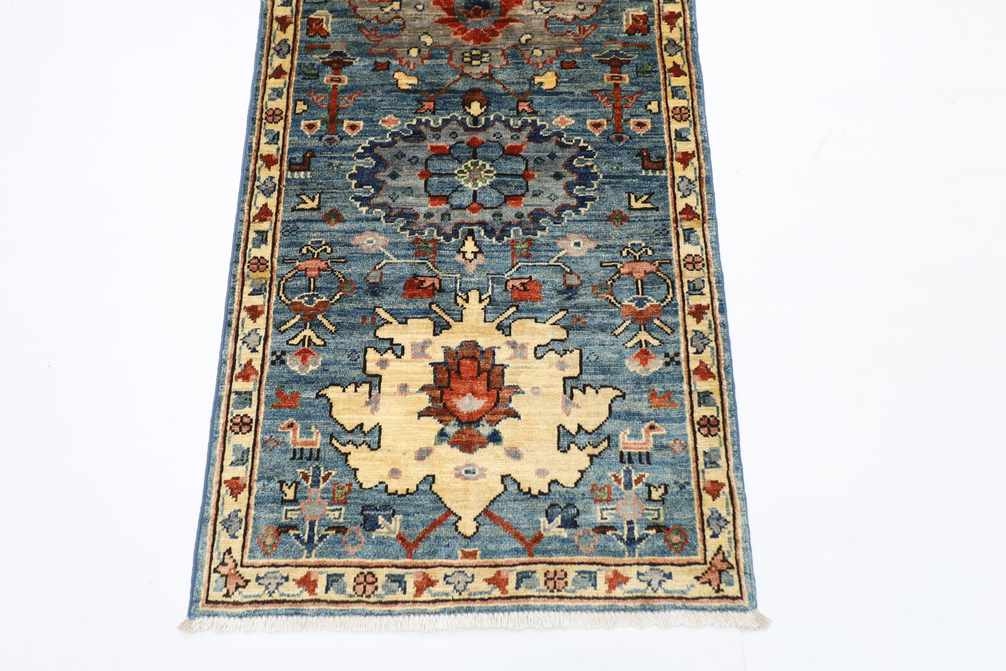 65 x 180 cm | Aryana Afghan Tribal Hand Knotted Runner