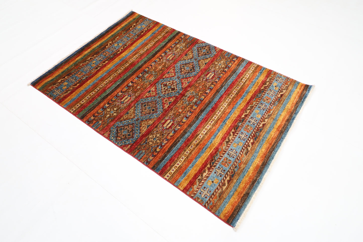 105 x 159 cm | Khorjun Afghan Tribal Hand Knotted Carpet