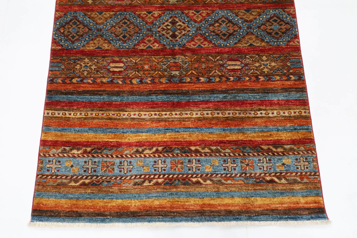 105 x 159 cm | Khorjun Afghan Tribal Hand Knotted Carpet
