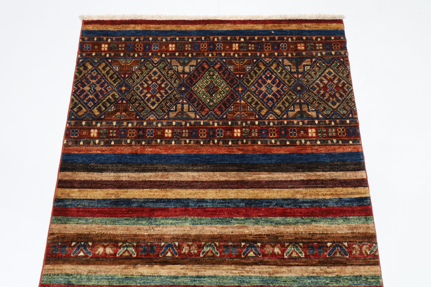 100 x 162 cm | Khorjun Afghan Tribal Hand Knotted Carpet