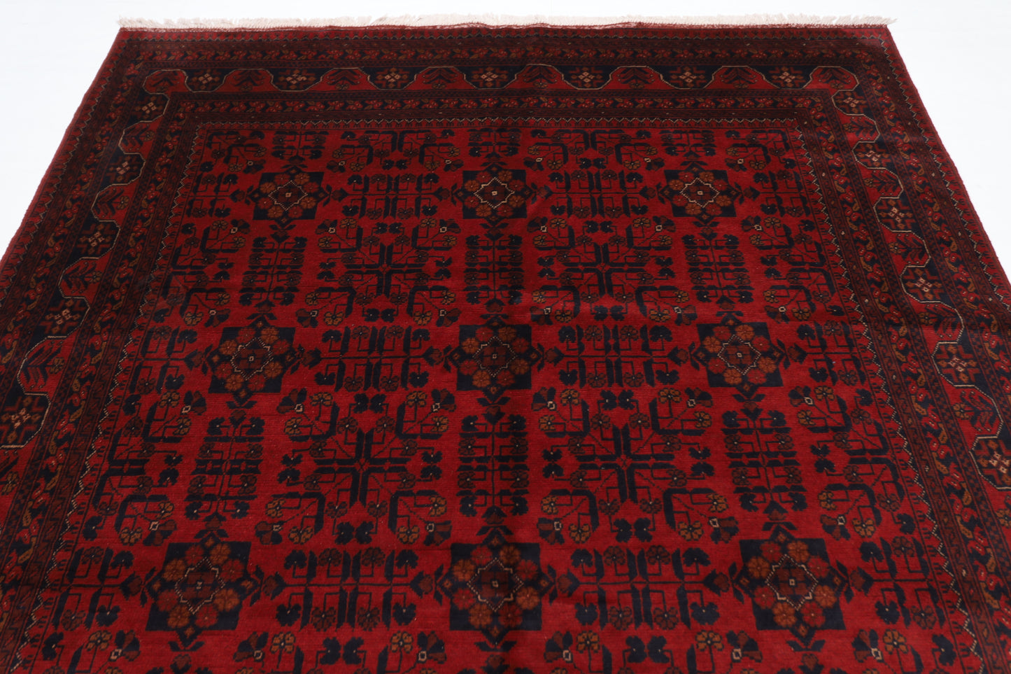 200 x 300 cm | Khal Mohammadi Afghan Tribal Hand Knotted Wool Carpet