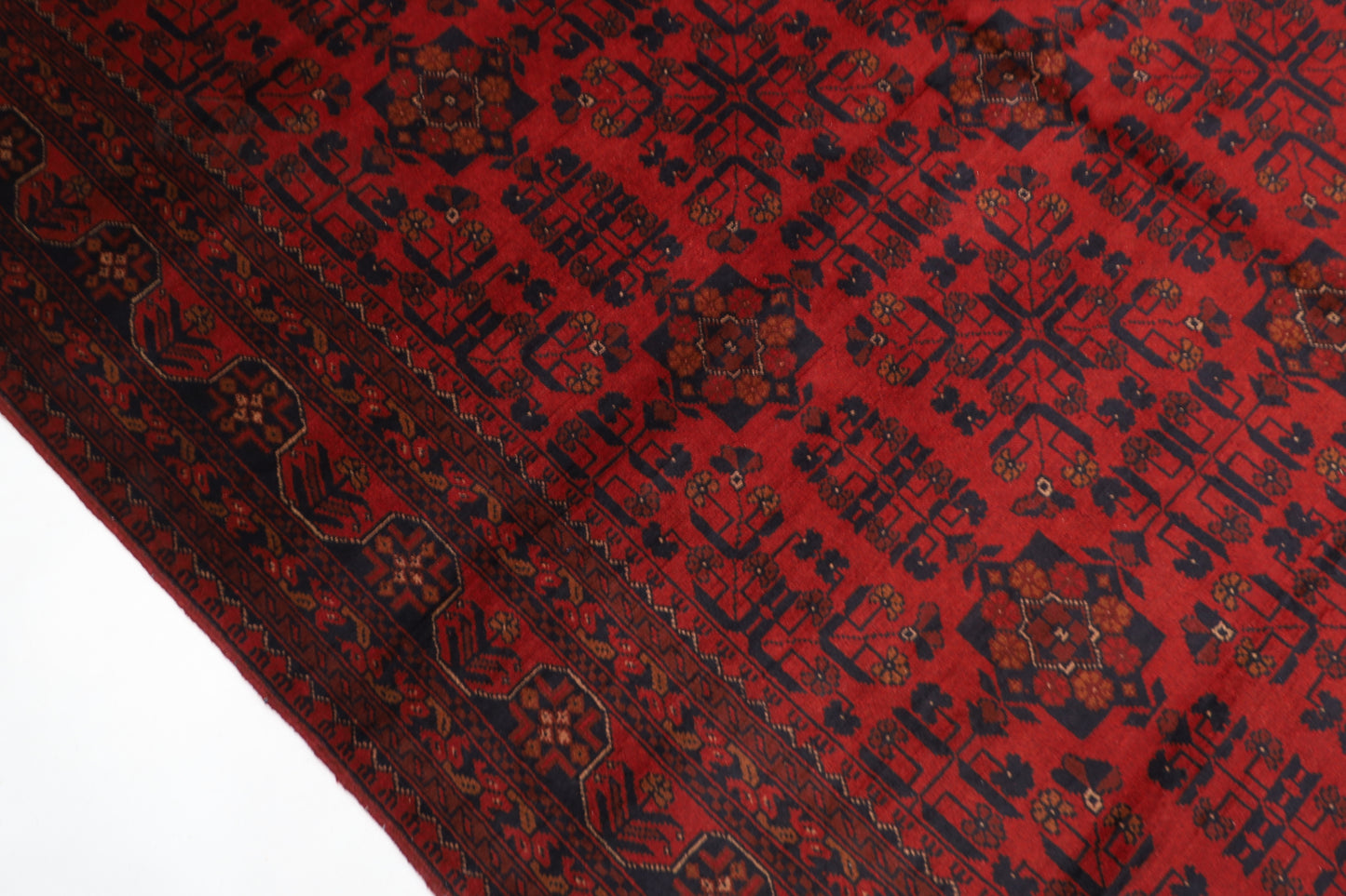 200 x 300 cm | Khal Mohammadi Afghan Tribal Hand Knotted Wool Carpet