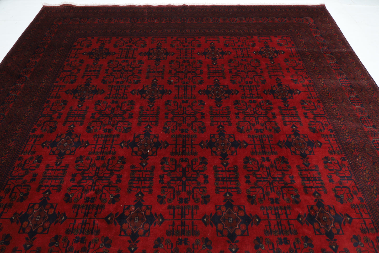 300 x 394 cm | Khal Mohammadi Afghan Tribal Hand Knotted Wool Carpet