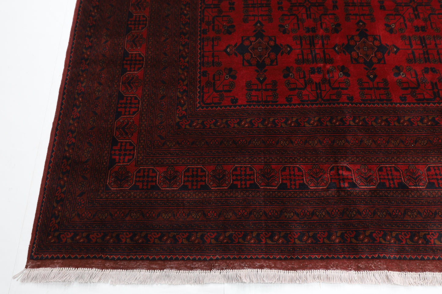 300 x 398 cm | Khal Mohammadi Afghan Tribal Hand Knotted Wool Carpet