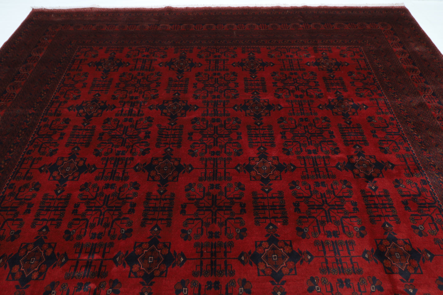 300 x 398 cm | Khal Mohammadi Afghan Tribal Hand Knotted Wool Carpet