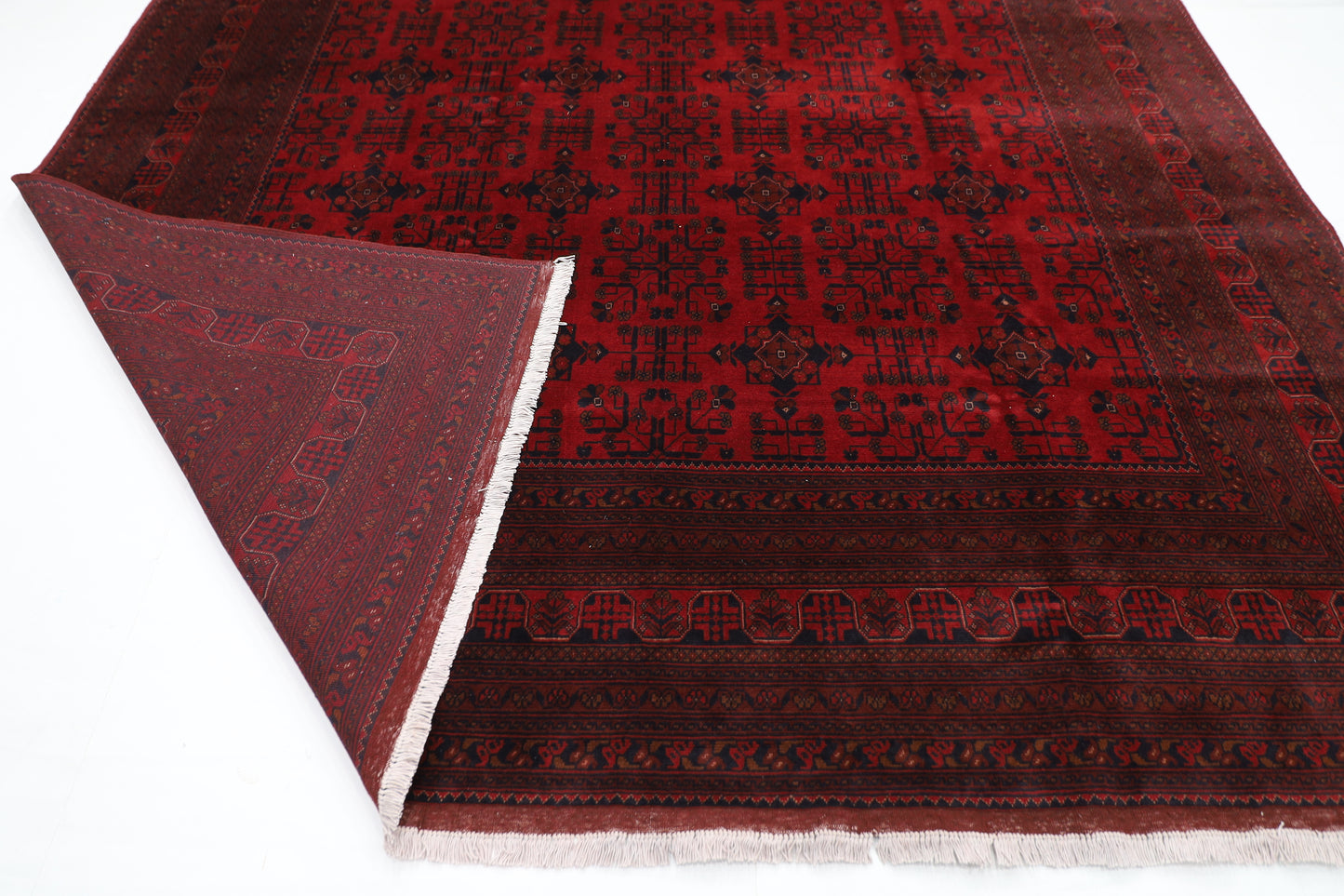 300 x 398 cm | Khal Mohammadi Afghan Tribal Hand Knotted Wool Carpet