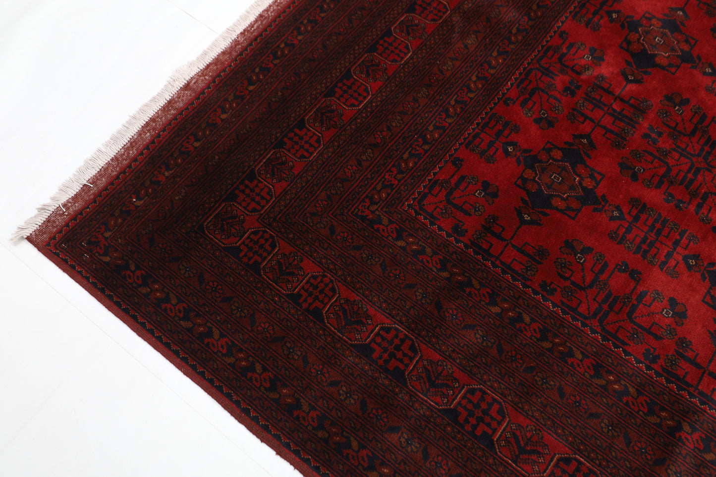 300 x 398 cm | Khal Mohammadi Afghan Tribal Hand Knotted Wool Carpet
