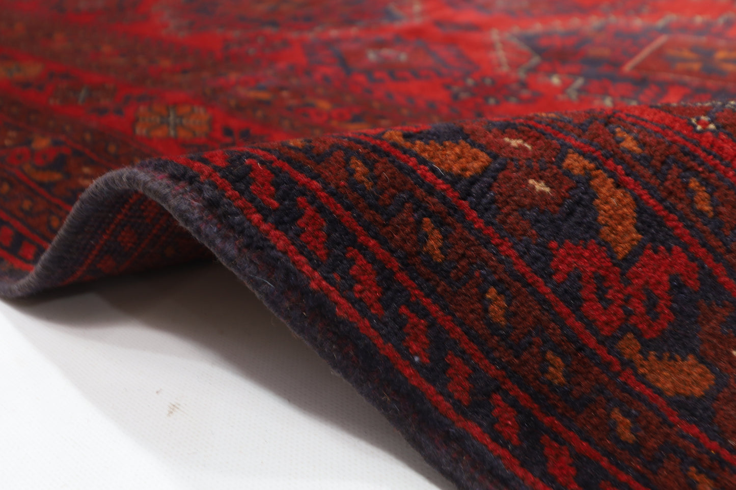 200 x 295 cm | Khal Mohammadi Afghan Tribal Hand Knotted Carpet