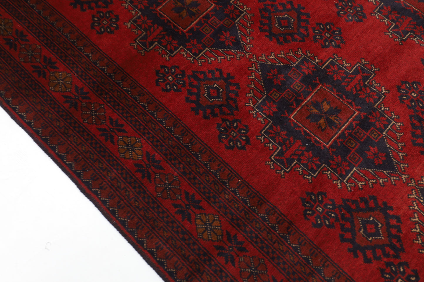 204 x 300 cm | Khal Mohammdi Afghan Tribal Hand Knotted Carpet