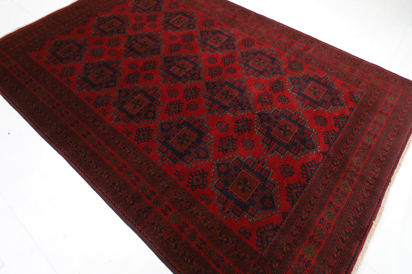 200 x 295 cm | Khal Mohammdi Afghan Tribal Hand Knotted Carpet
