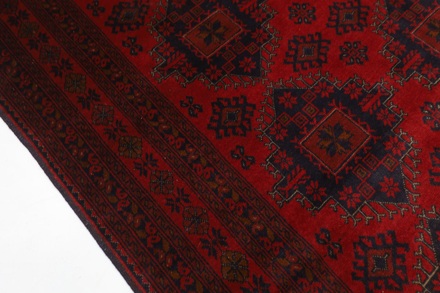 200 x 295 cm | Khal Mohammdi Afghan Tribal Hand Knotted Carpet