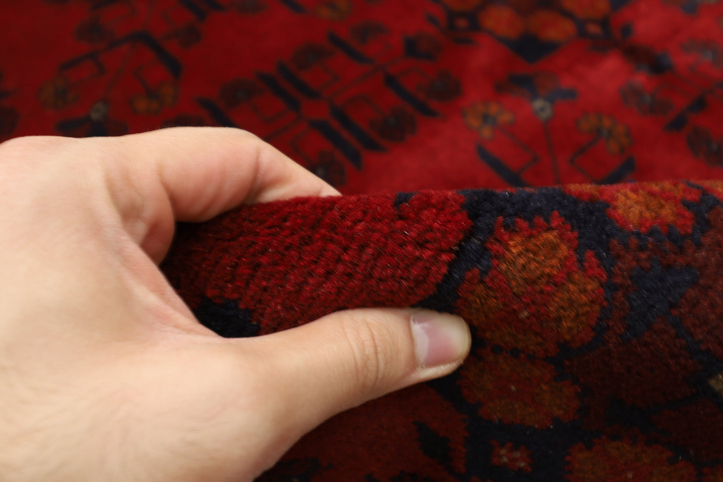 200 x 291 cm | Khal Mohammadi Afghan Tribal Hand Knotted Carpet