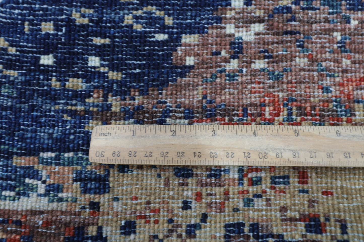 250 x 245 cm | Oriental Abstract Round Rug Afghan Hand Knotted Veg Dye Wool carpet