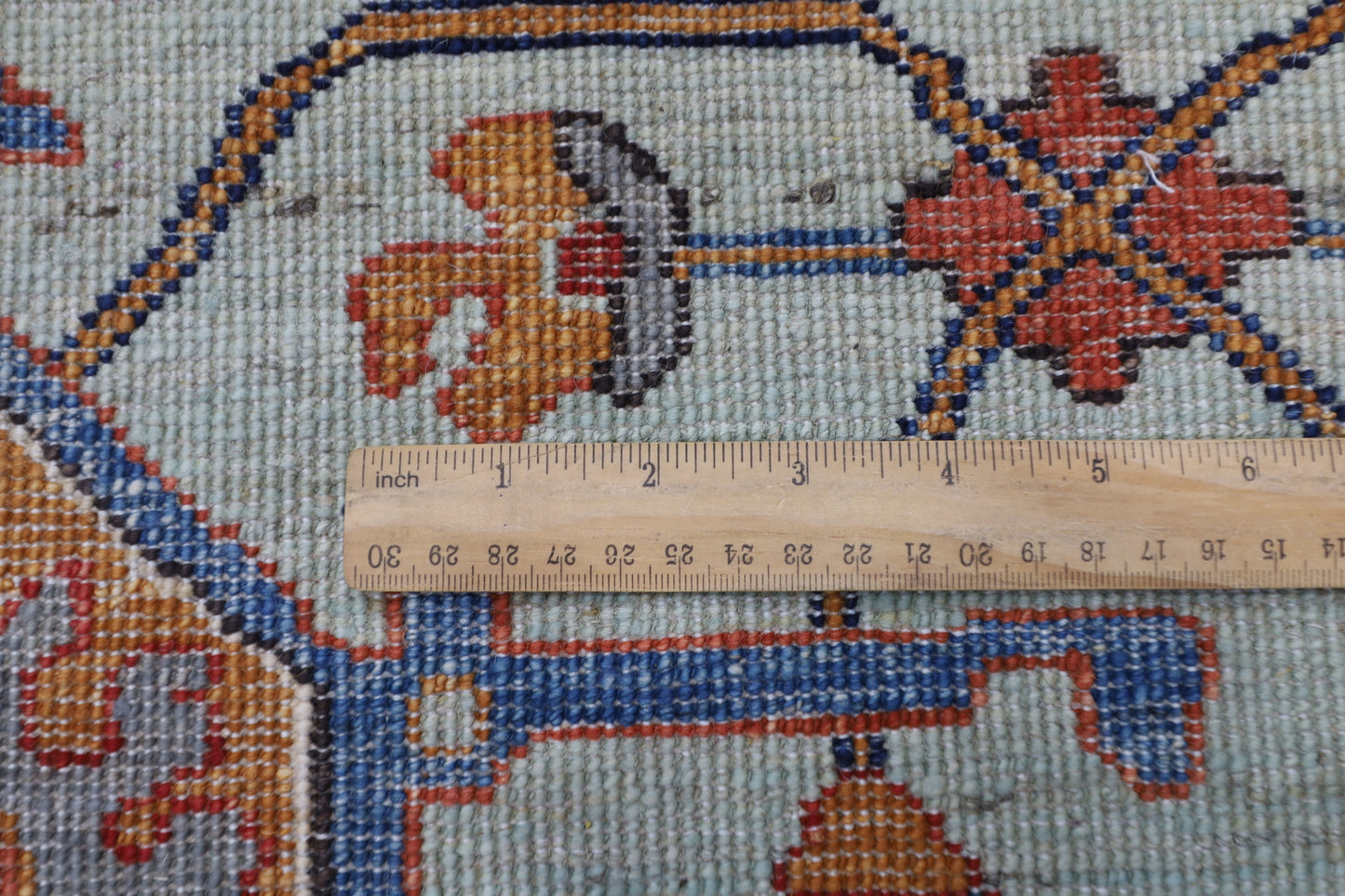295 x 392 cm | Green Bidjar Handmade Afghan Area Rug Hand Knotted Carpet Living Room Rug