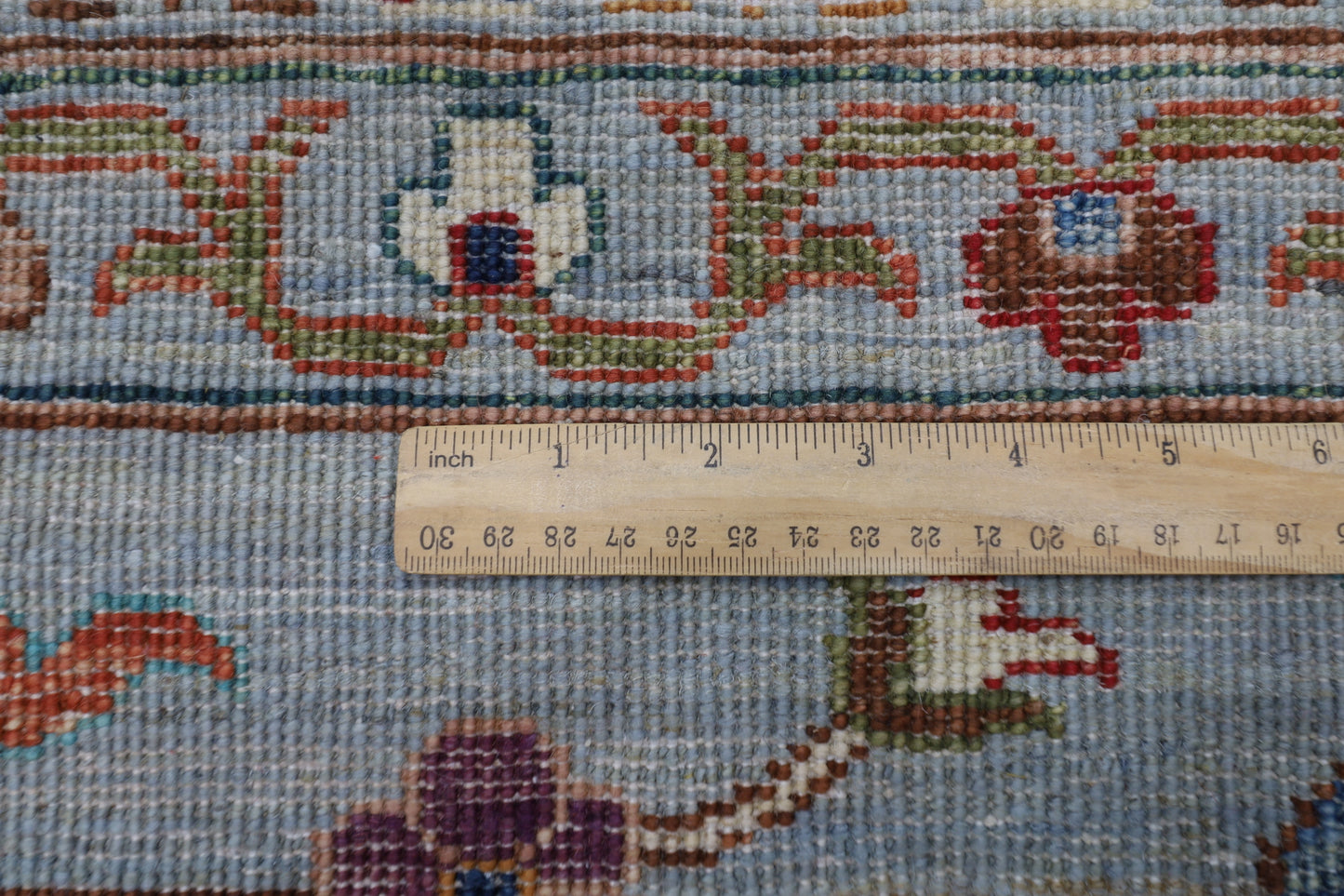 308 x 400 cm | Sultani Blueish Gray Handmade Afghan Area Rug Hand Knotted Carpet Living Room Rug