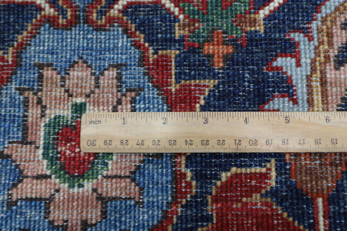 272 x 360 cm | Heriz Red Handmade Afghan Area Rug Hand Knotted Carpet Living Room Rug