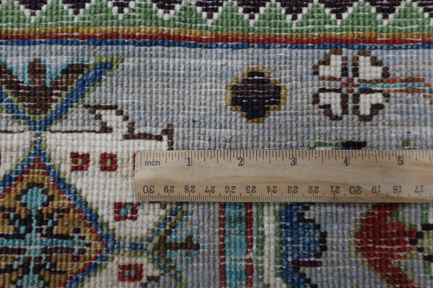 208 x 306 cm | Waziri Grey Afghan Hand Knotted Carpet