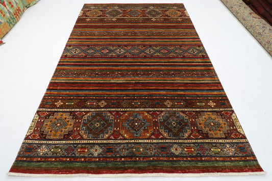 206 x 306 cm | Khorjun Afghan Hand Knotted Carpet