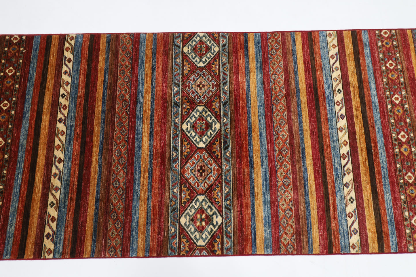 81 x 297 cm | Khorjun Afghan Hand Knotted Runner