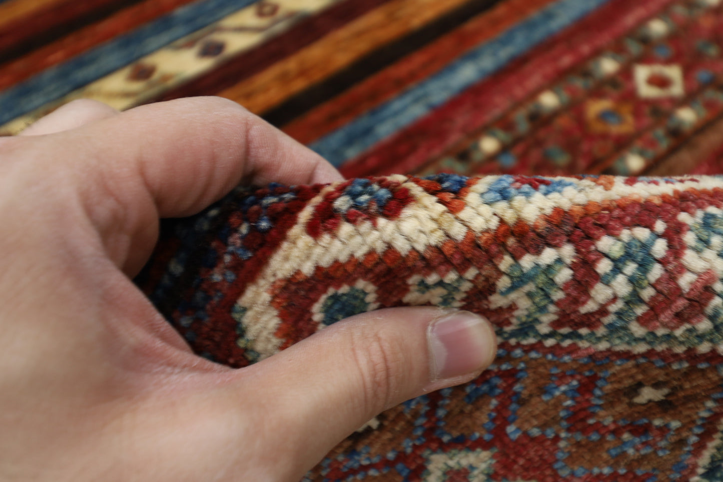 81 x 297 cm | Khorjun Afghan Hand Knotted Runner