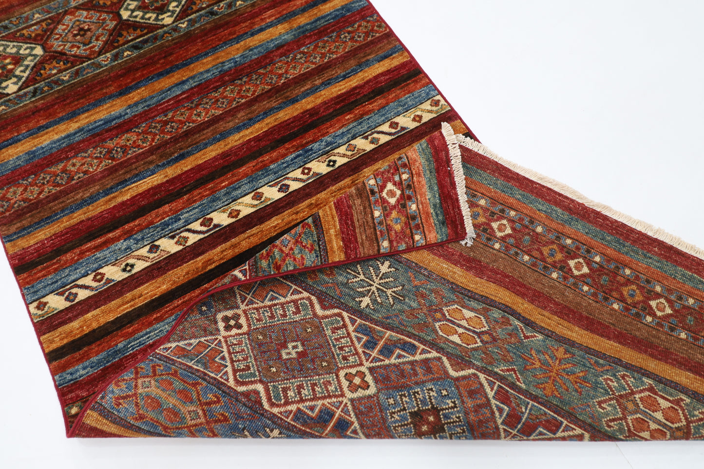 81 x 297 cm | Khorjun Afghan Hand Knotted Runner