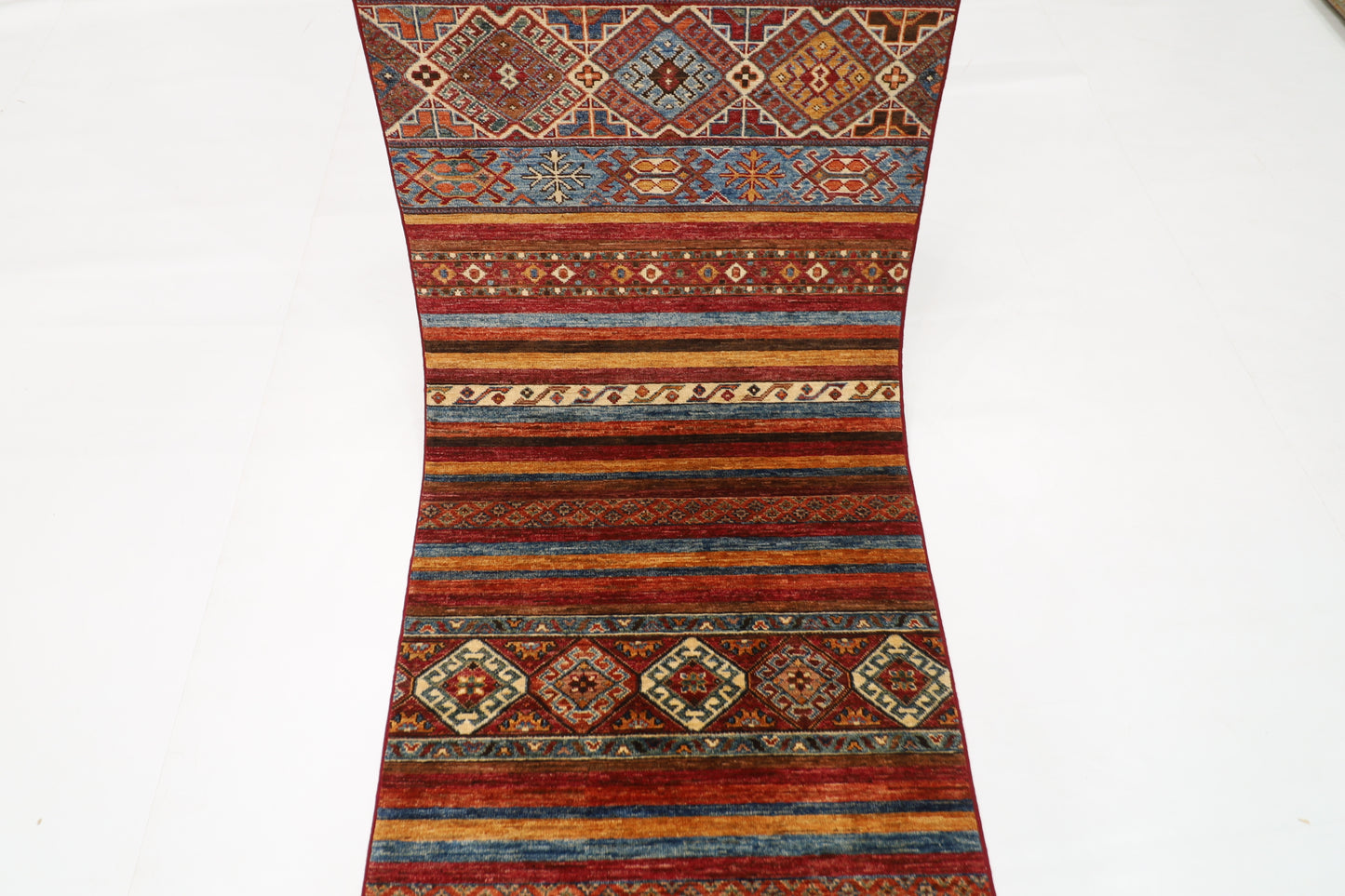 81 x 297 cm | Khorjun Afghan Hand Knotted Runner