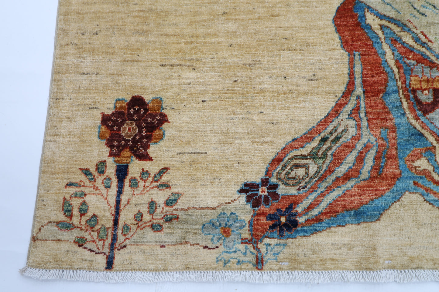 152 x 204 cm | Tree Gabbeh Afghan Hand Knotted carpet