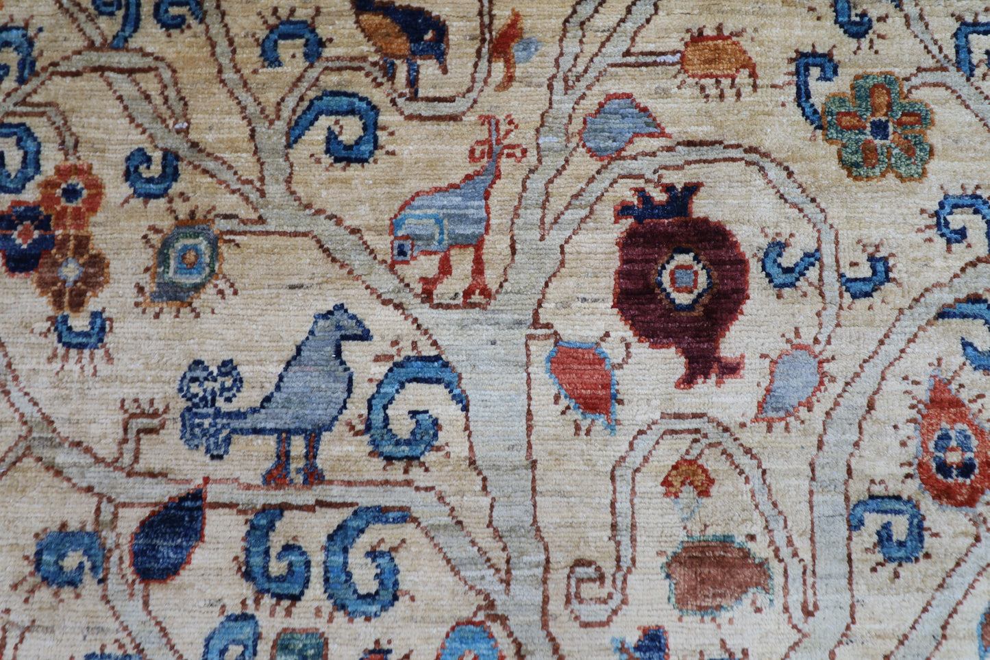 152 x 204 cm | Tree Gabbeh Afghan Hand Knotted carpet
