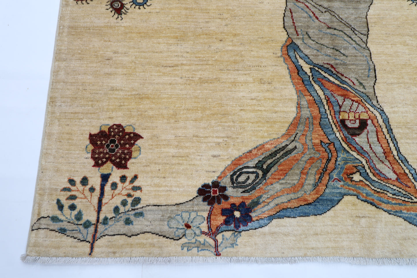 178 x 239 cm | Tree Gabbeh Afghan Hand Knotted carpet