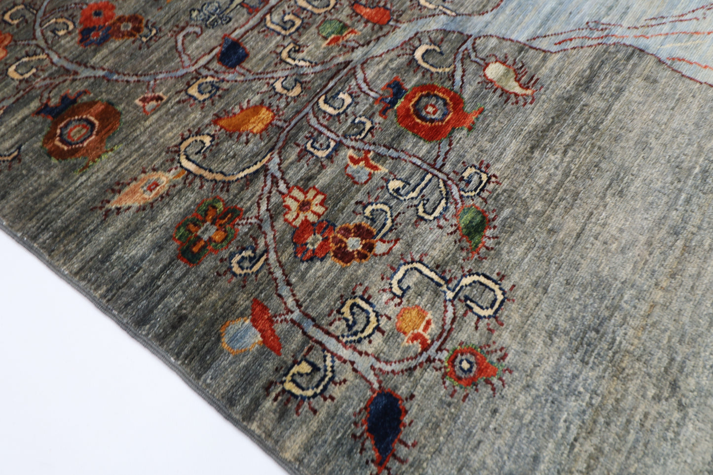 155 x 200 cm | Tree Gabbeh Afghan Hand Knotted carpet