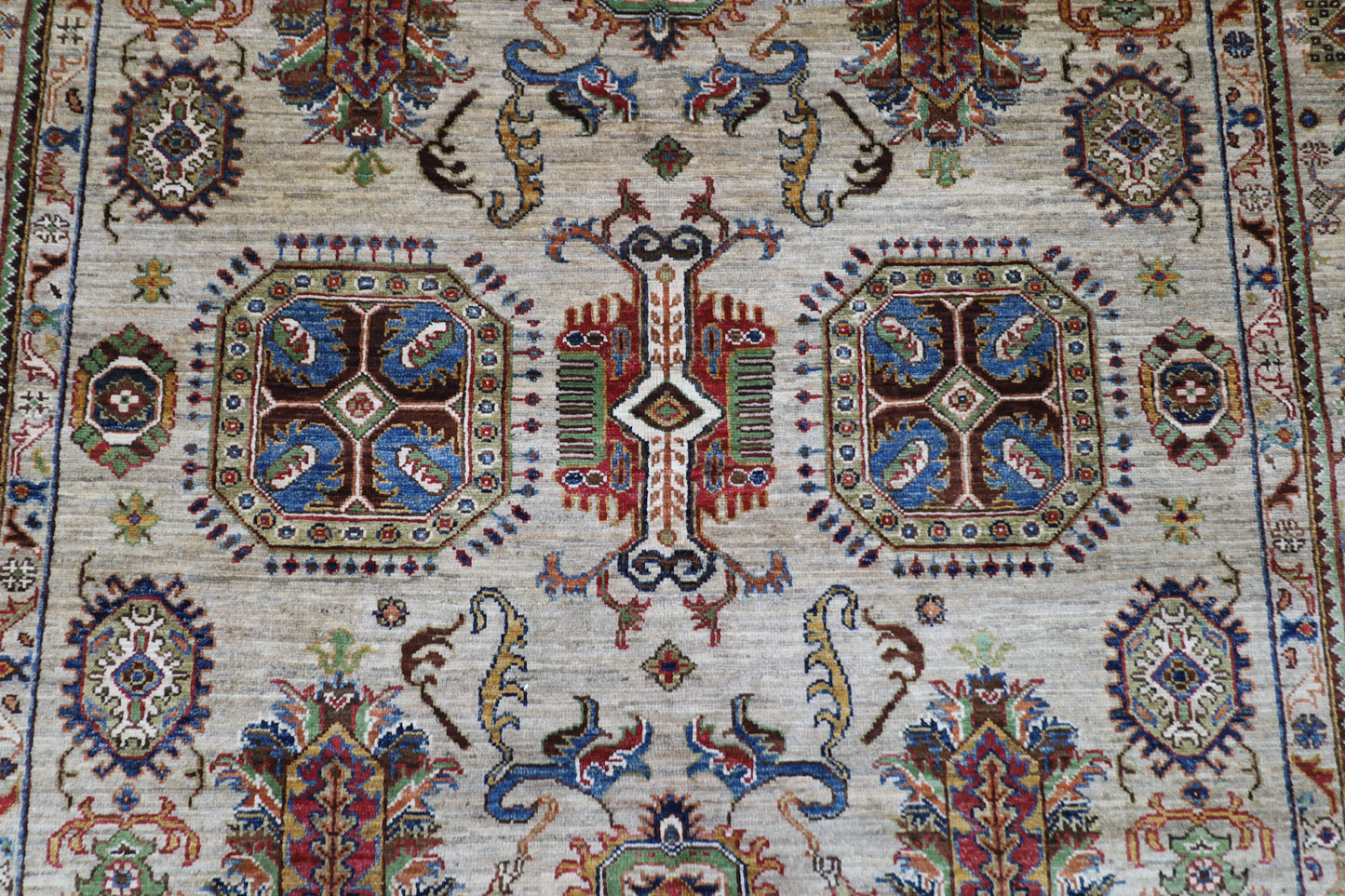 168 x 250 cm | Waziri Afghan Hand Knotted Carpet