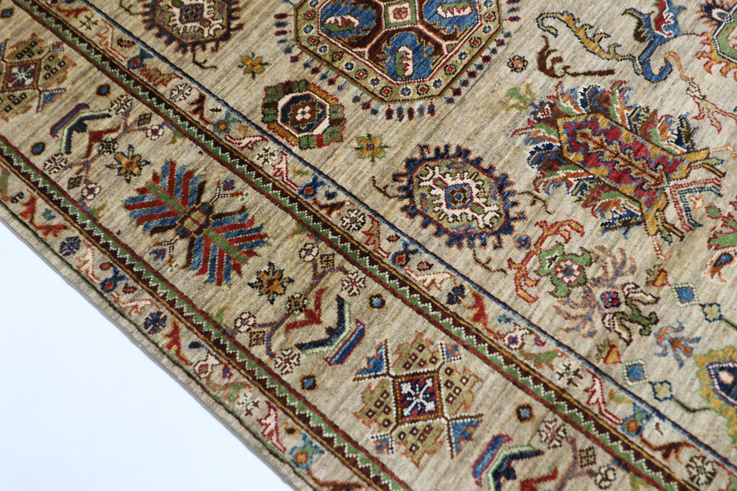 168 x 250 cm | Waziri Afghan Hand Knotted Carpet