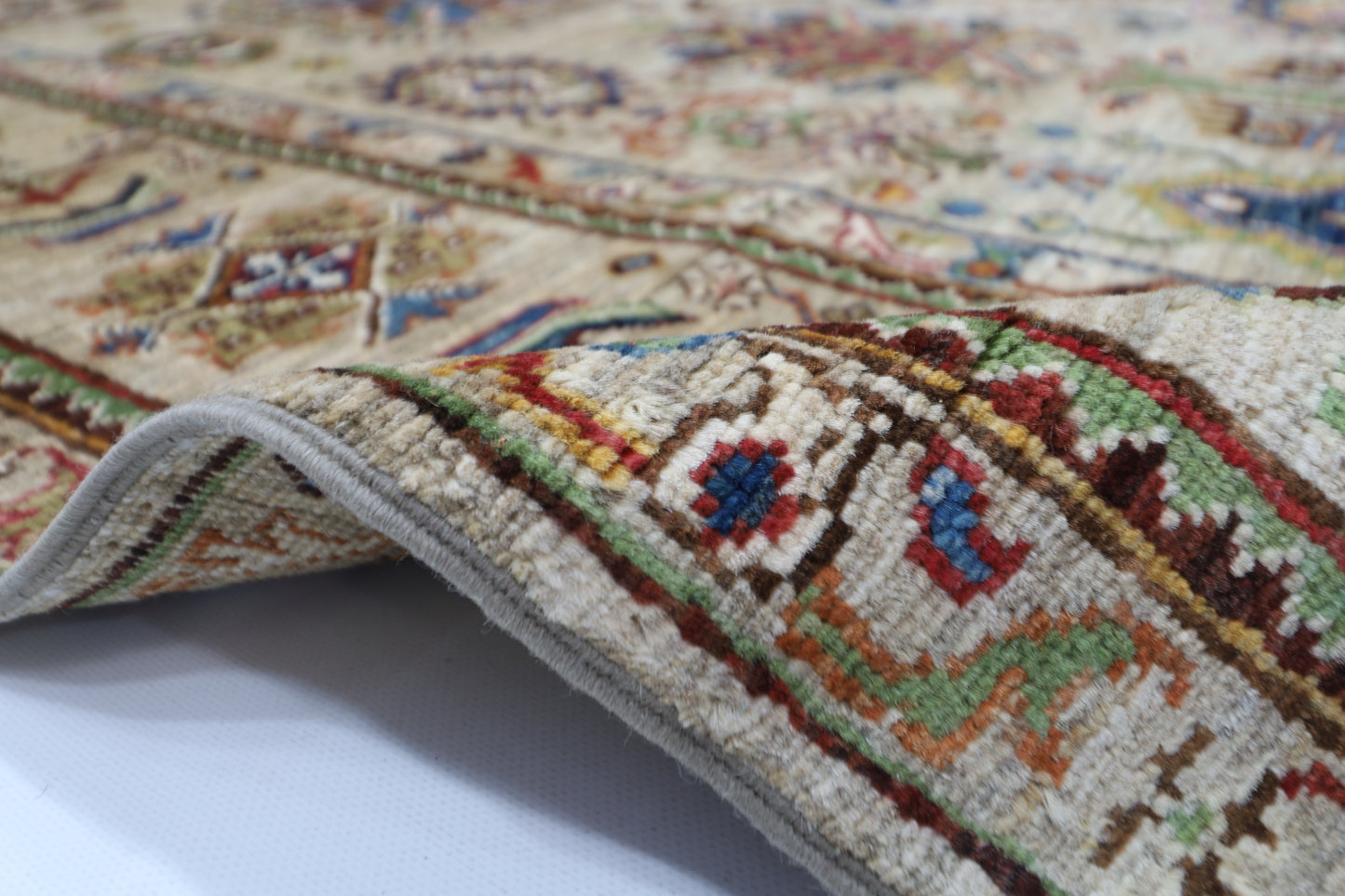 168 x 250 cm | Waziri Afghan Hand Knotted Carpet