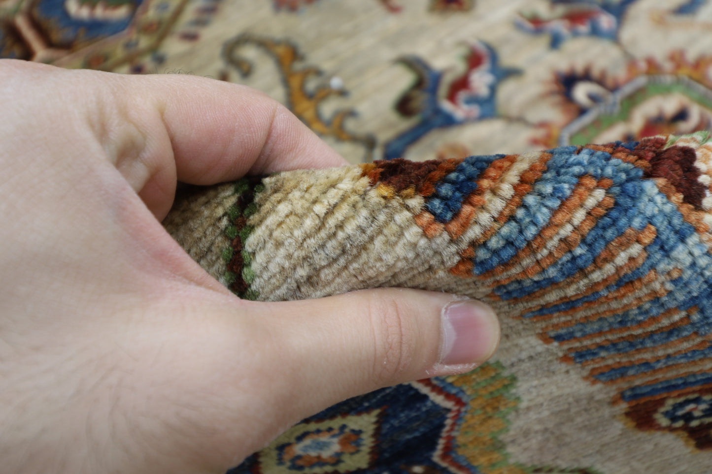 168 x 250 cm | Waziri Afghan Hand Knotted Carpet