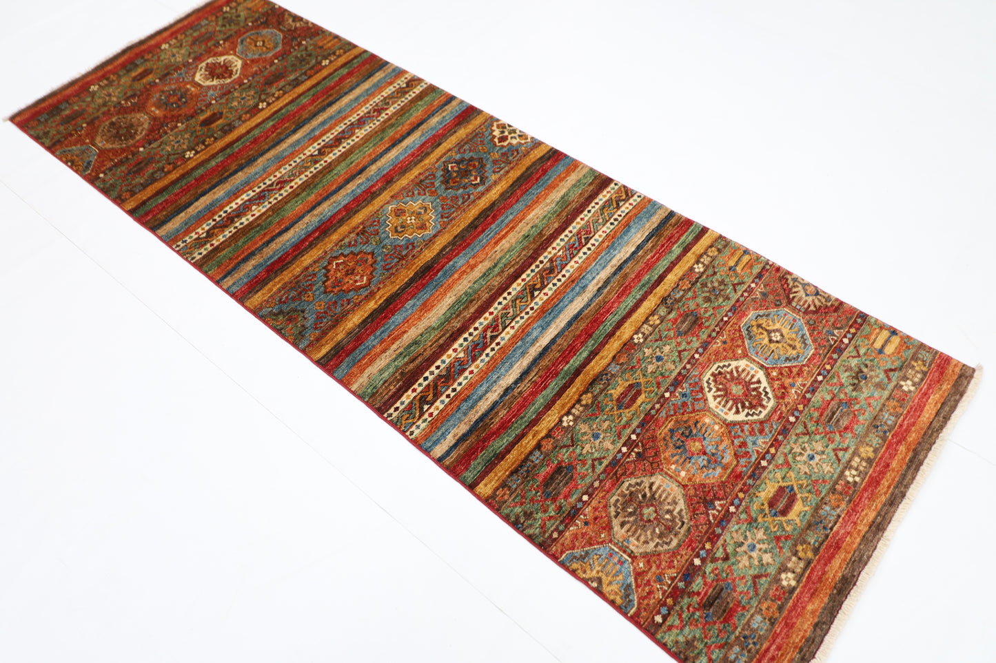 83 x 234 cm | Khorjun Afghan Hand Knotted Runner