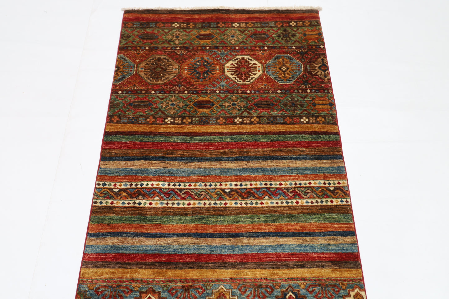 83 x 234 cm | Khorjun Afghan Hand Knotted Runner