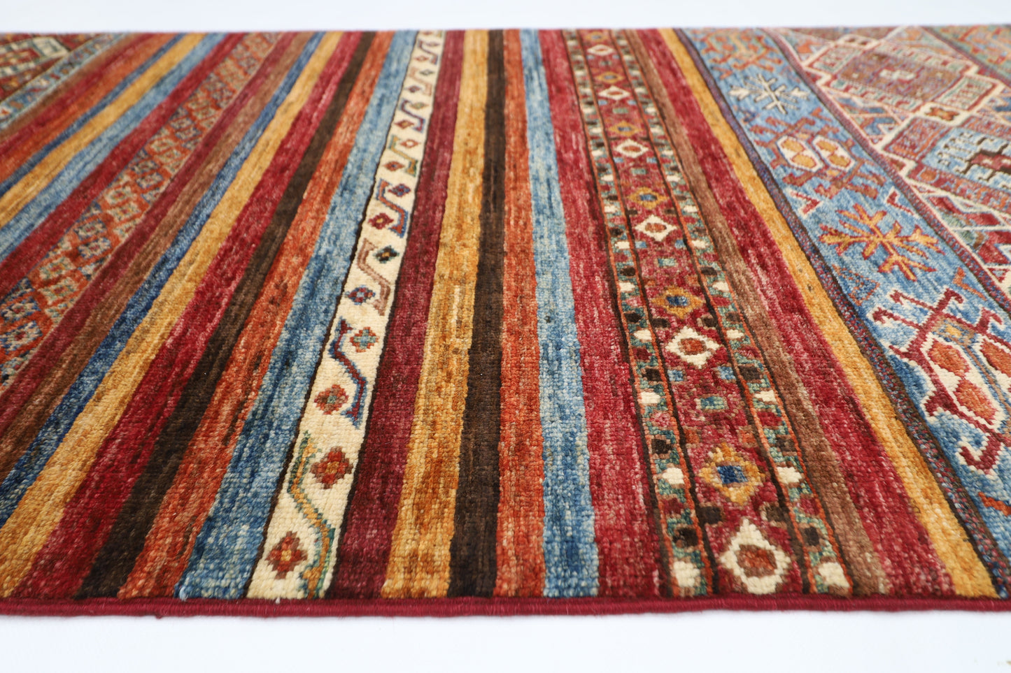 82 x 297 cm | Khorjun Afghan Hand Knotted Runner
