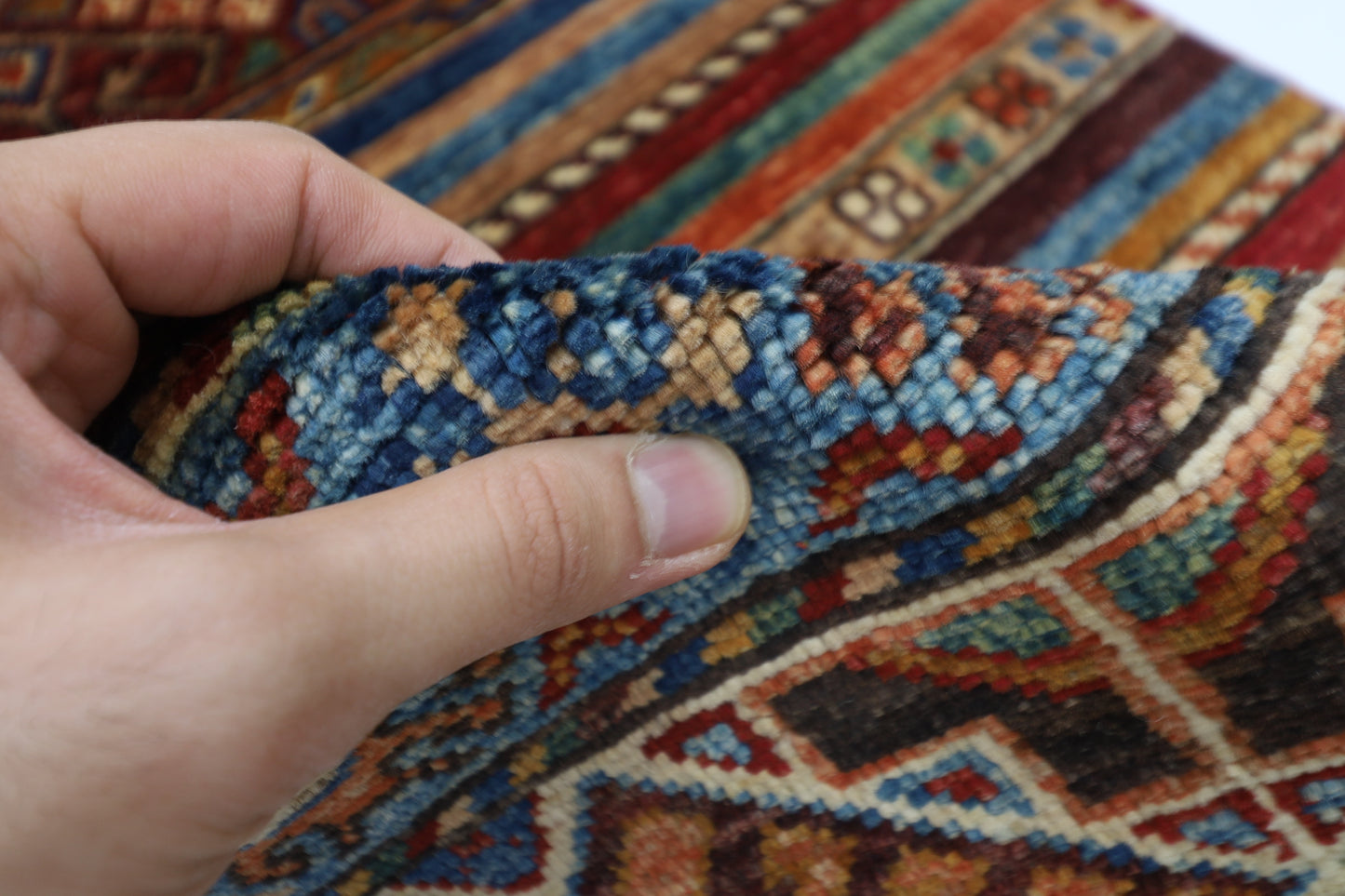 63 x 198 cm | Khorjun Tribal Afghan Hand Knotted Runner