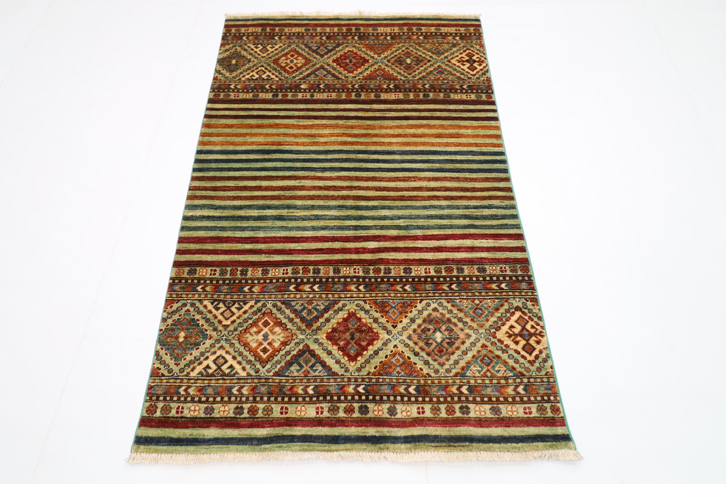 102 x 165 cm | Khorjun Afghan Hand Knotted Carpet