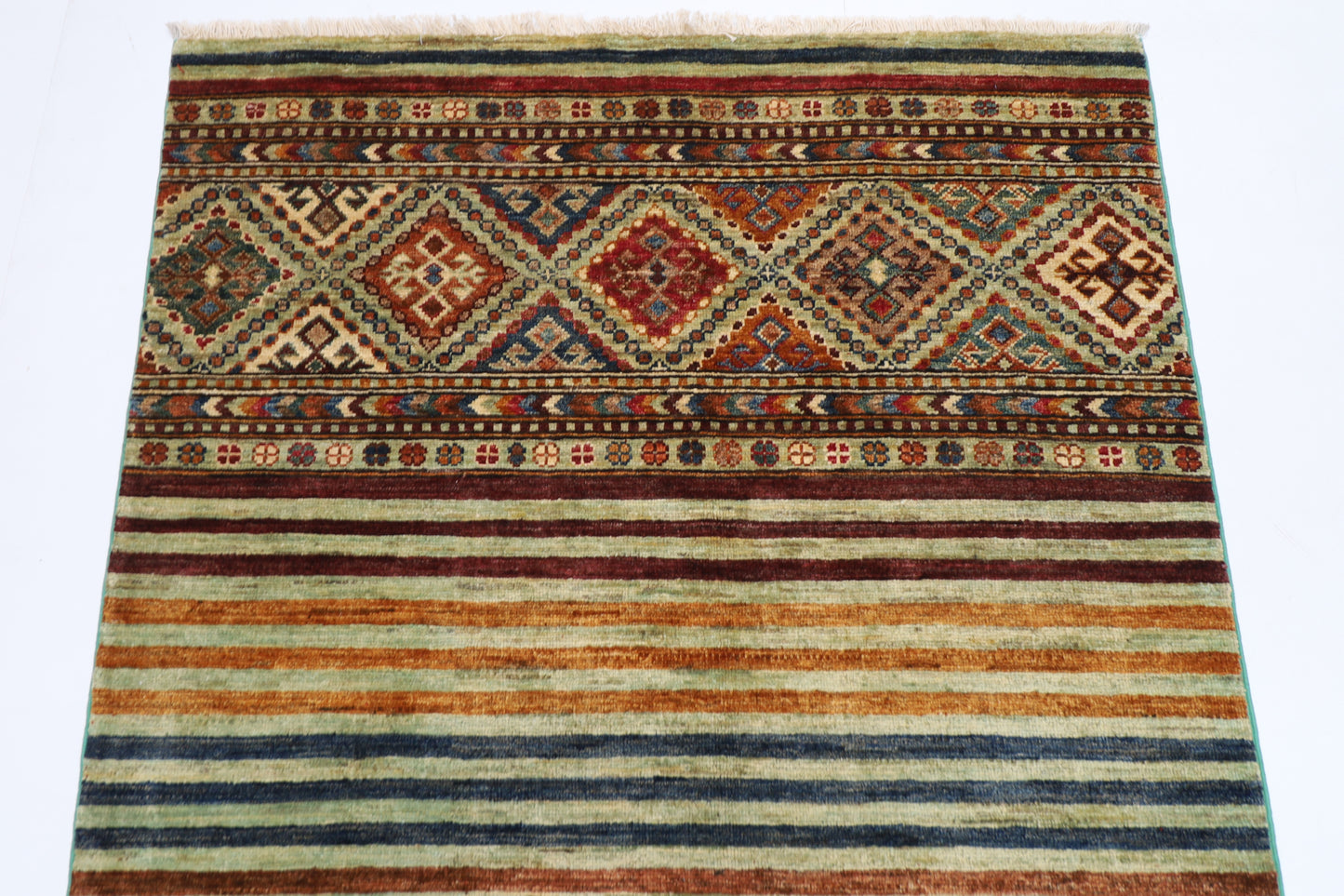 102 x 165 cm | Khorjun Afghan Hand Knotted Carpet